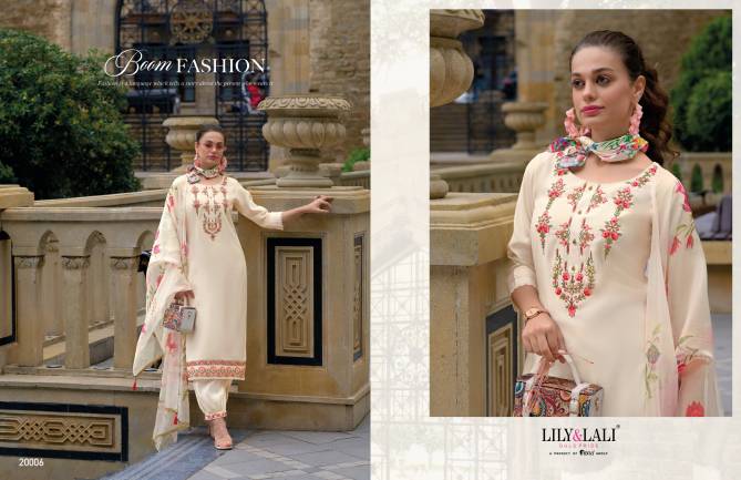 Afghani Vol 4 By Lily And Lali Embroidery Silk Readymade Suits Wholesale Shop in Surat
